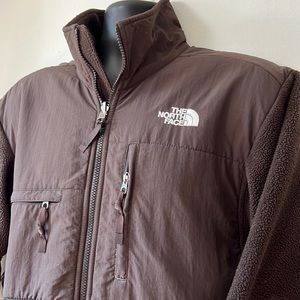 Brown North Face Fleece Jacket